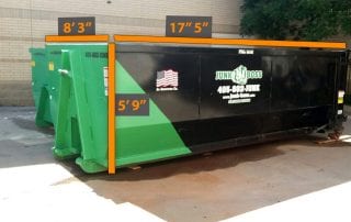 22 Yard Dumpster Container Delivered