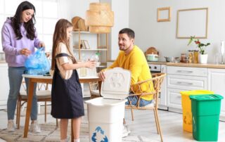 Kids Involved In Decluttering