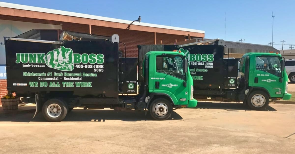 Commercial warehouse clean out and junk removal services in OKC